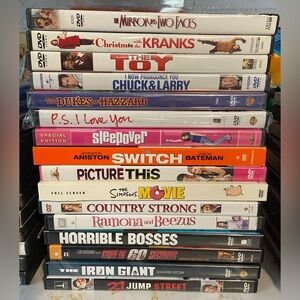 Lot of 37 Movie DVDs